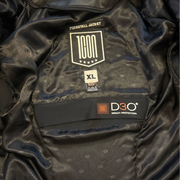 Men’s ICON 1000 Forestall Motorcycle D30 Impact Protection Jacket Biker Gear XL - Picture 7 of 9